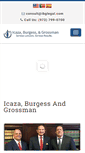Mobile Screenshot of icazaburgess.com